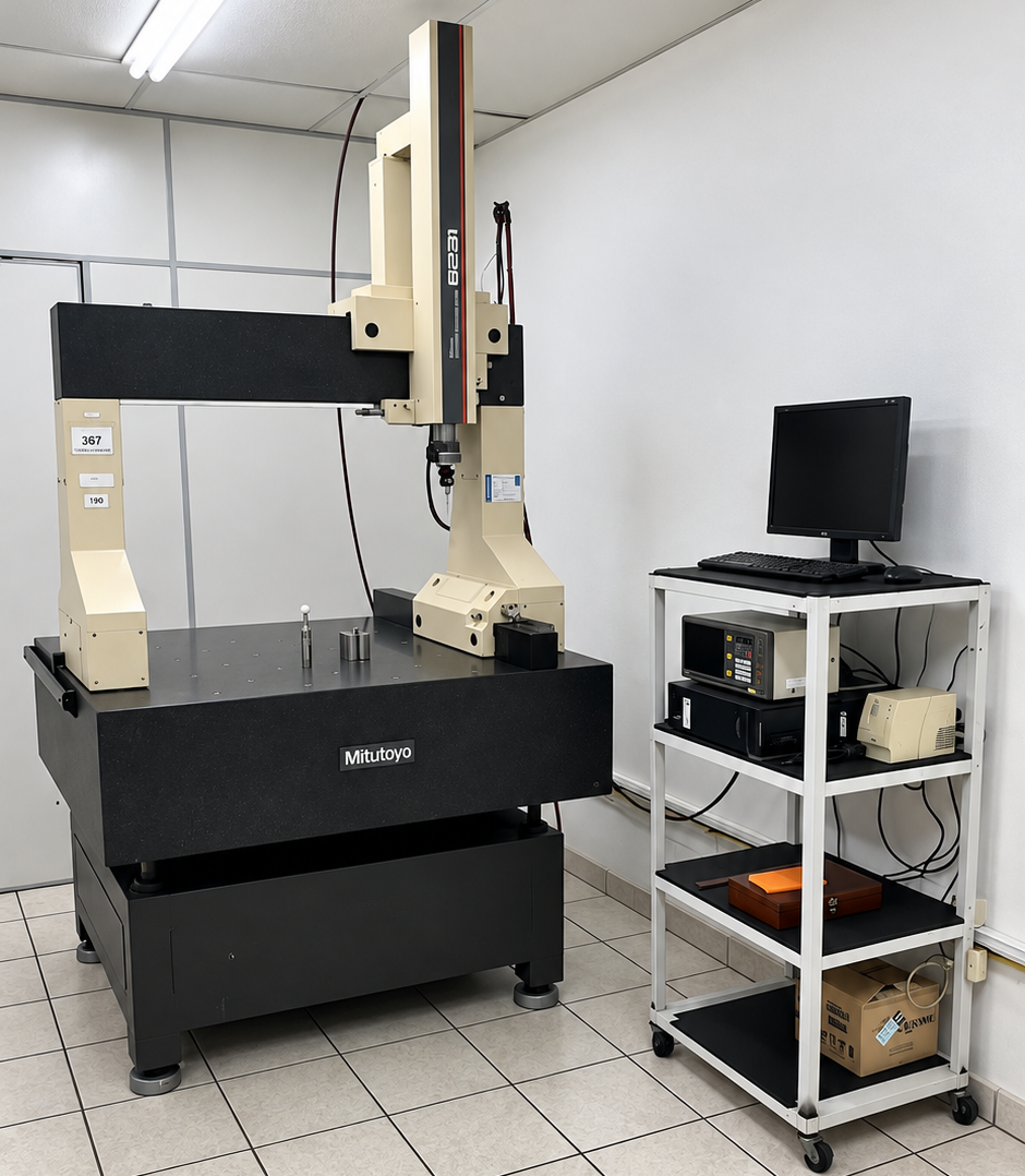 Máquina de medição tridimensional da Calstamp